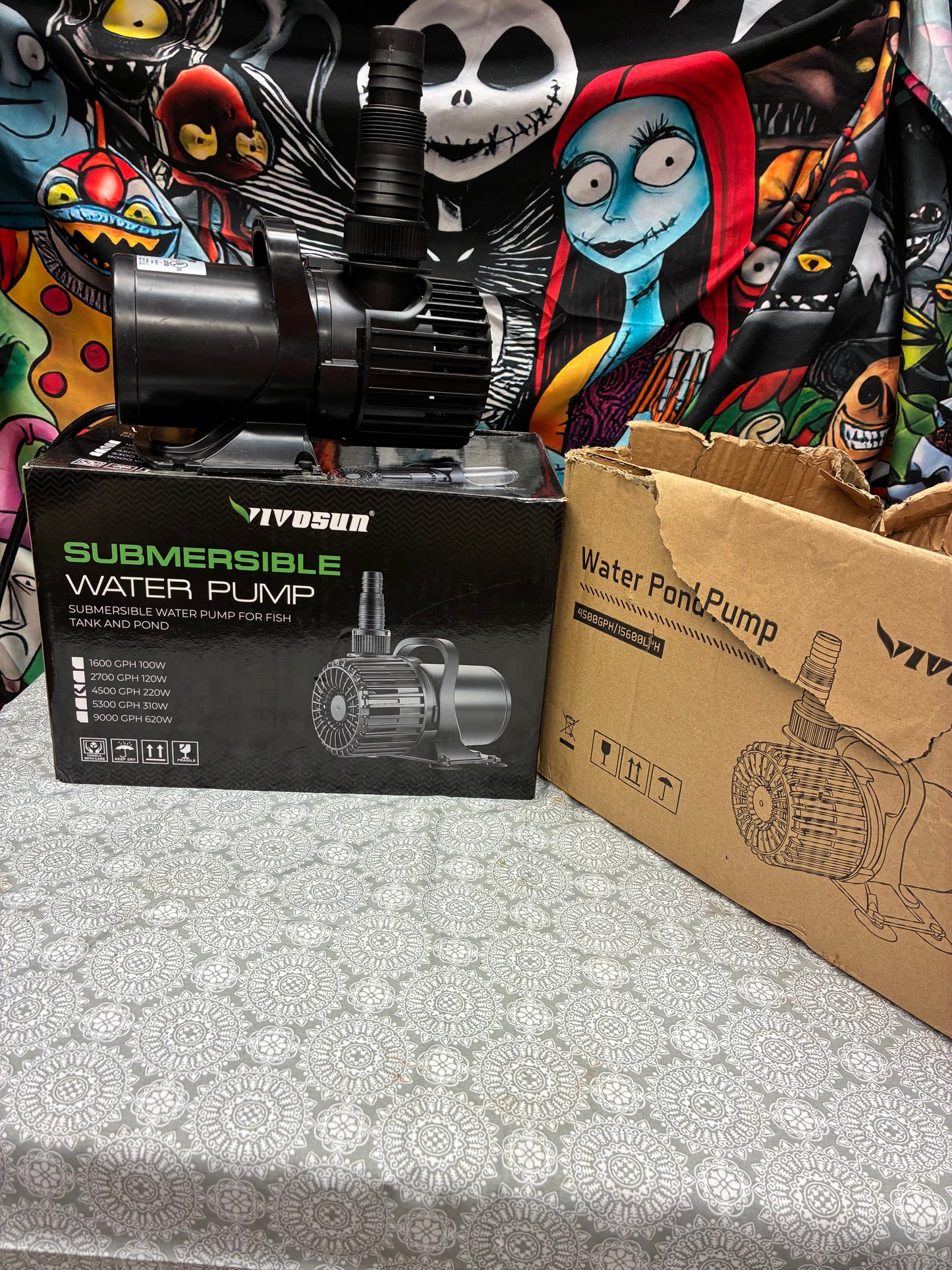 Vicodin submersible water pump