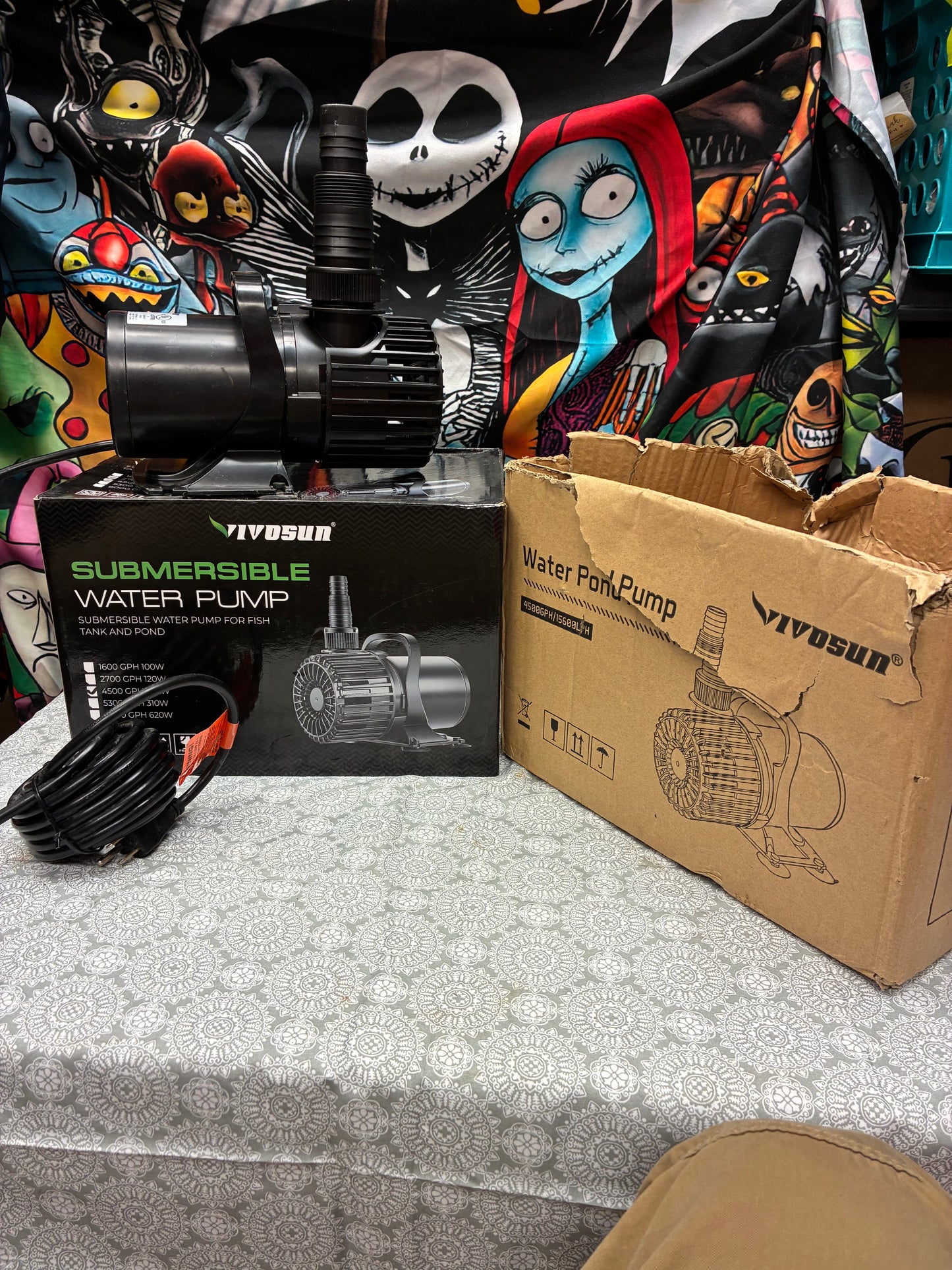 Vicodin submersible water pump