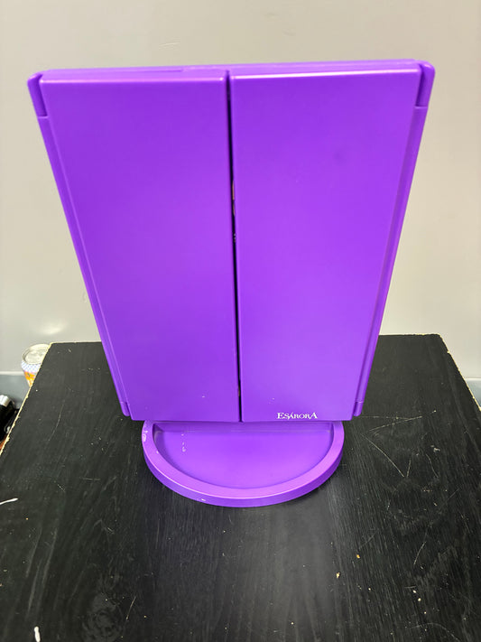 Light up vanity mirror