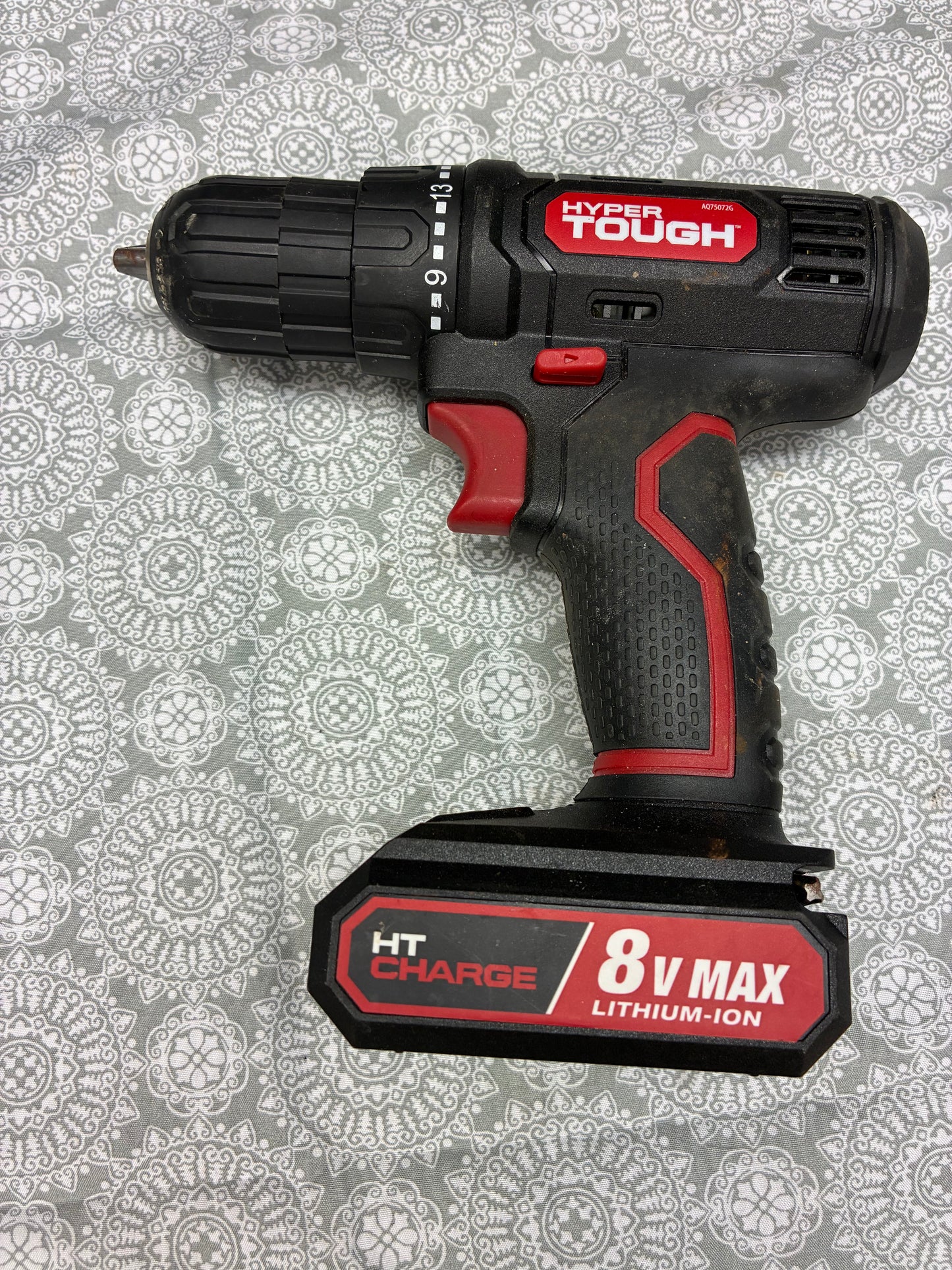 Hyper Tough 8V Max Lithium-Ion Cordless Drill/Driver (model ACD7076)
