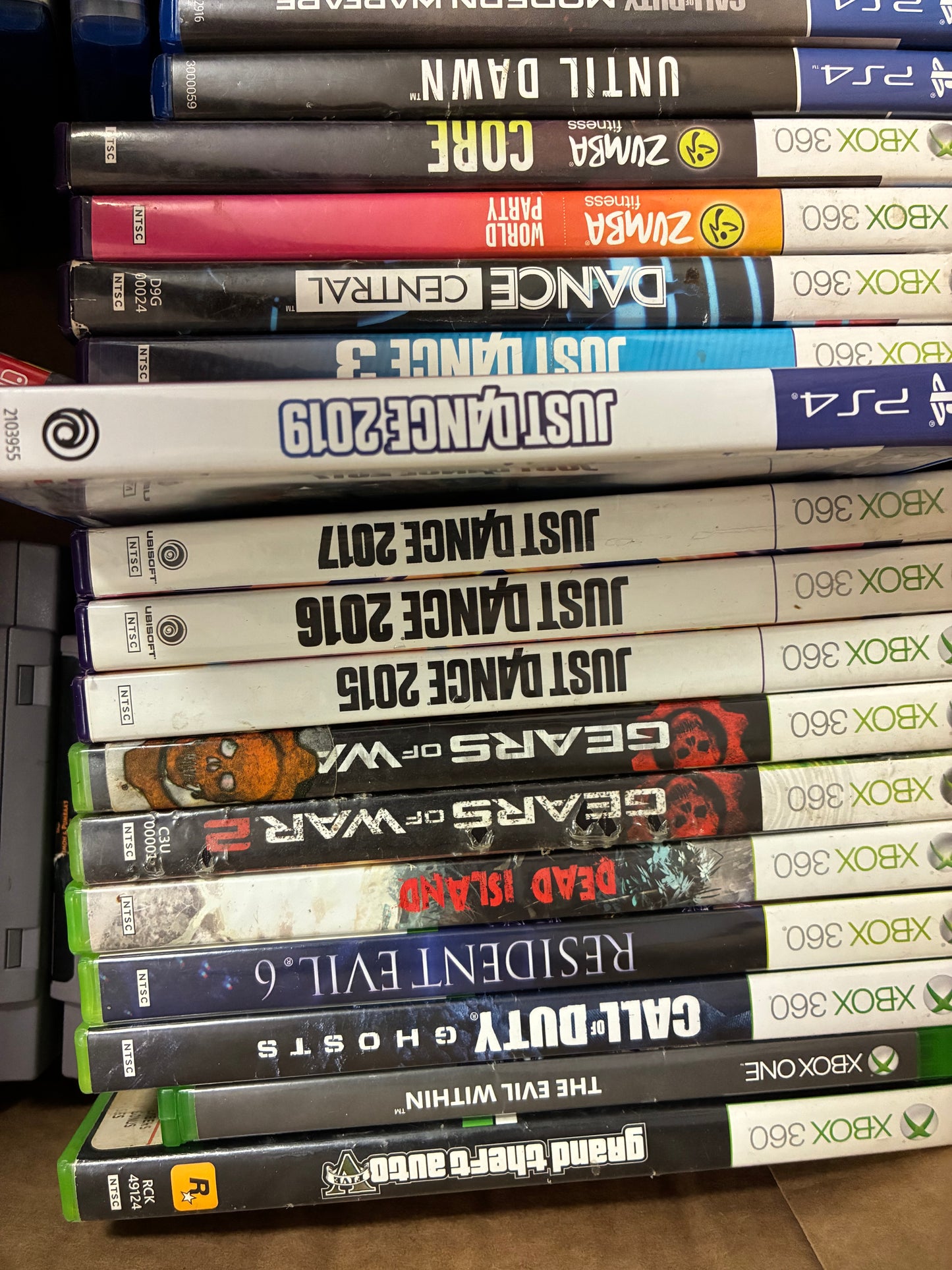 Lots of video games 8 for $20
