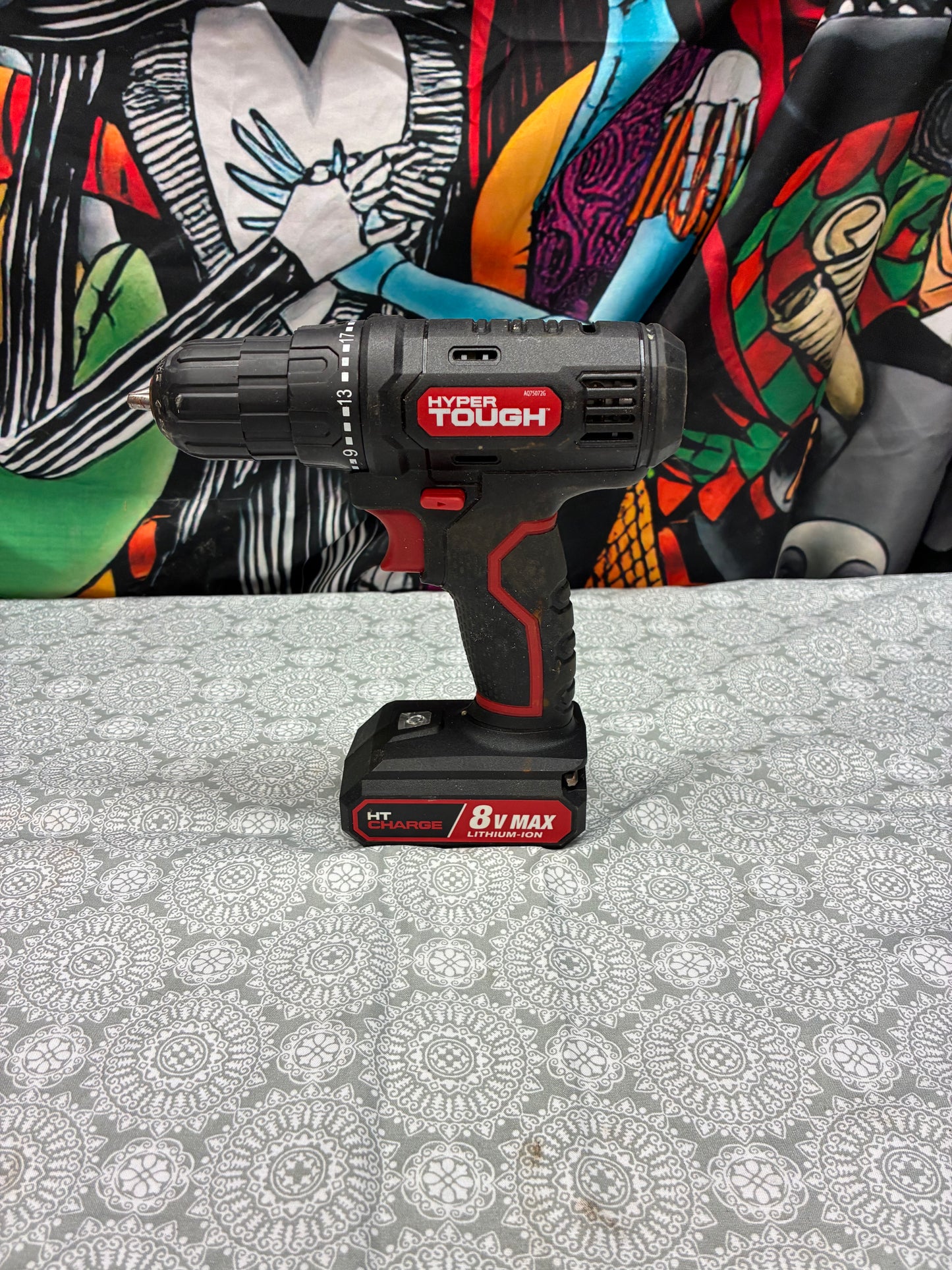 Hyper Tough 8V Max Lithium-Ion Cordless Drill/Driver (model ACD7076)