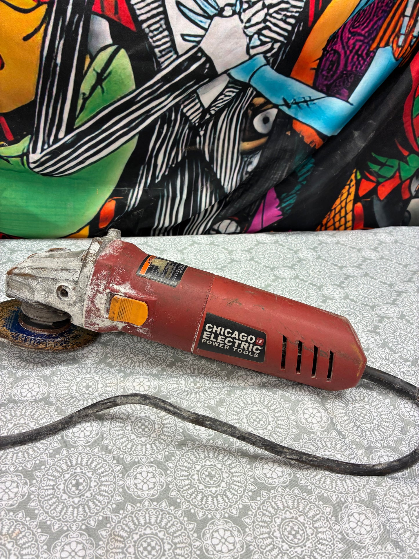 Chicago Electric 4-1/2” Angle Grinder (Item 60372)
