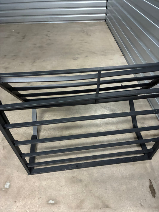 Folding twin bed frame