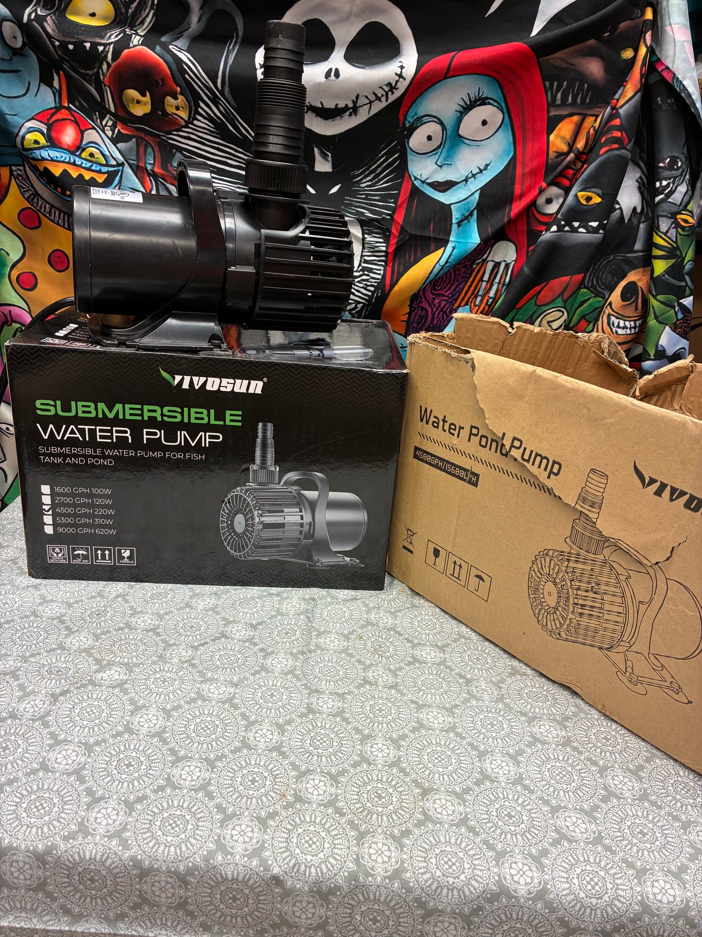 Vicodin submersible water pump