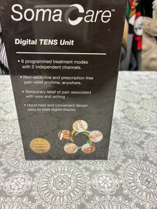 SomaCare Digital TENS Unit (Transcutaneous Electrical Nerve Stimulation).