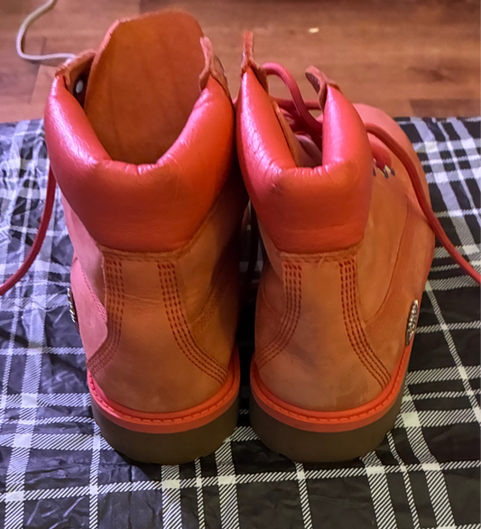 Timberland boots pink