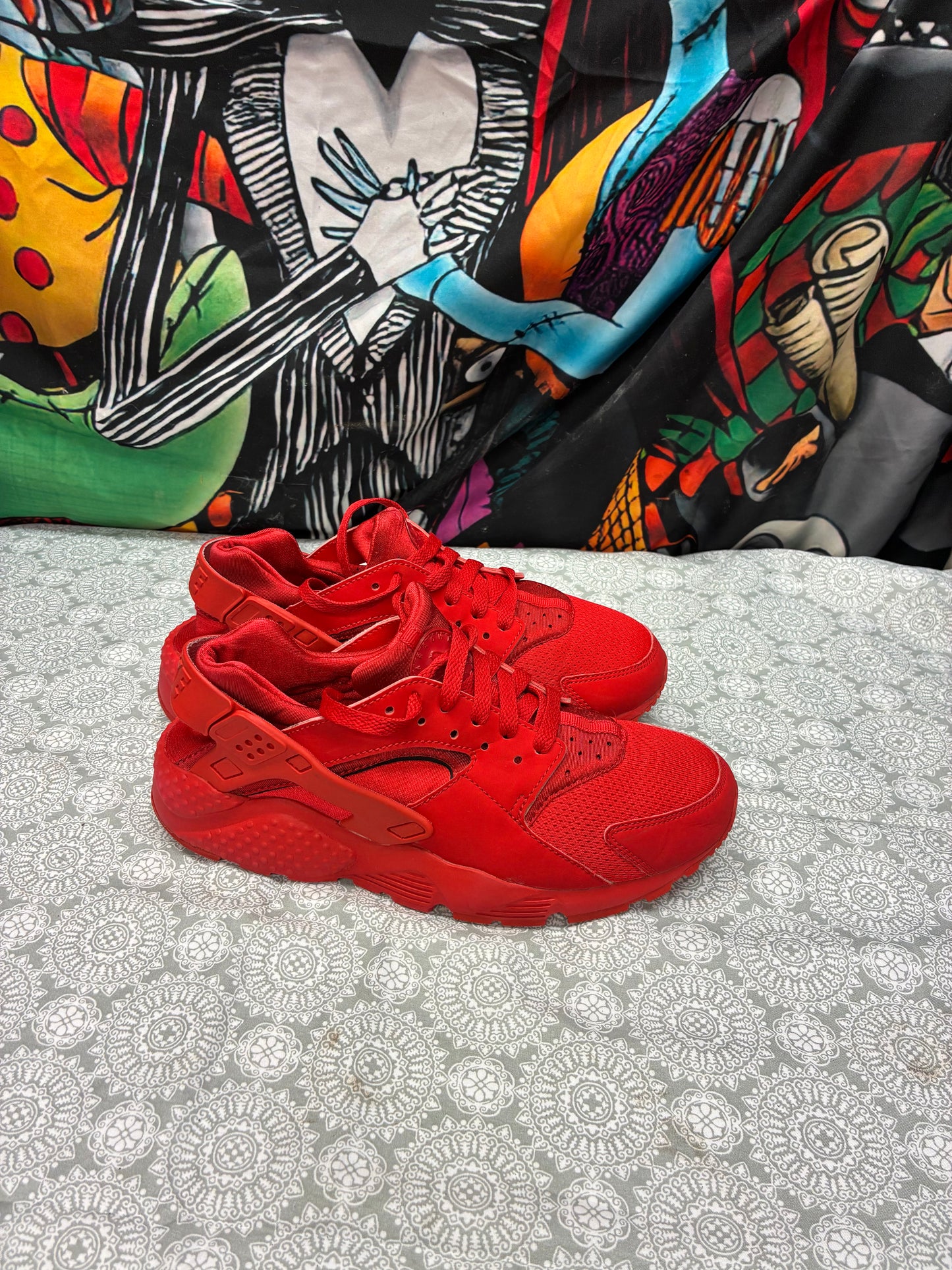 Nike Air Huarache Run “Triple Red