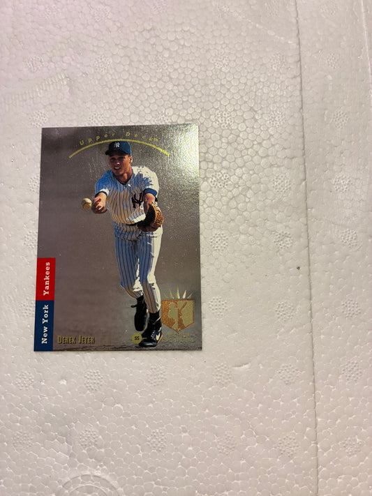 1993 Upper Deck SP Derek Jeter Rookie #279 Premier Prospects – Yankees HOF – Rare