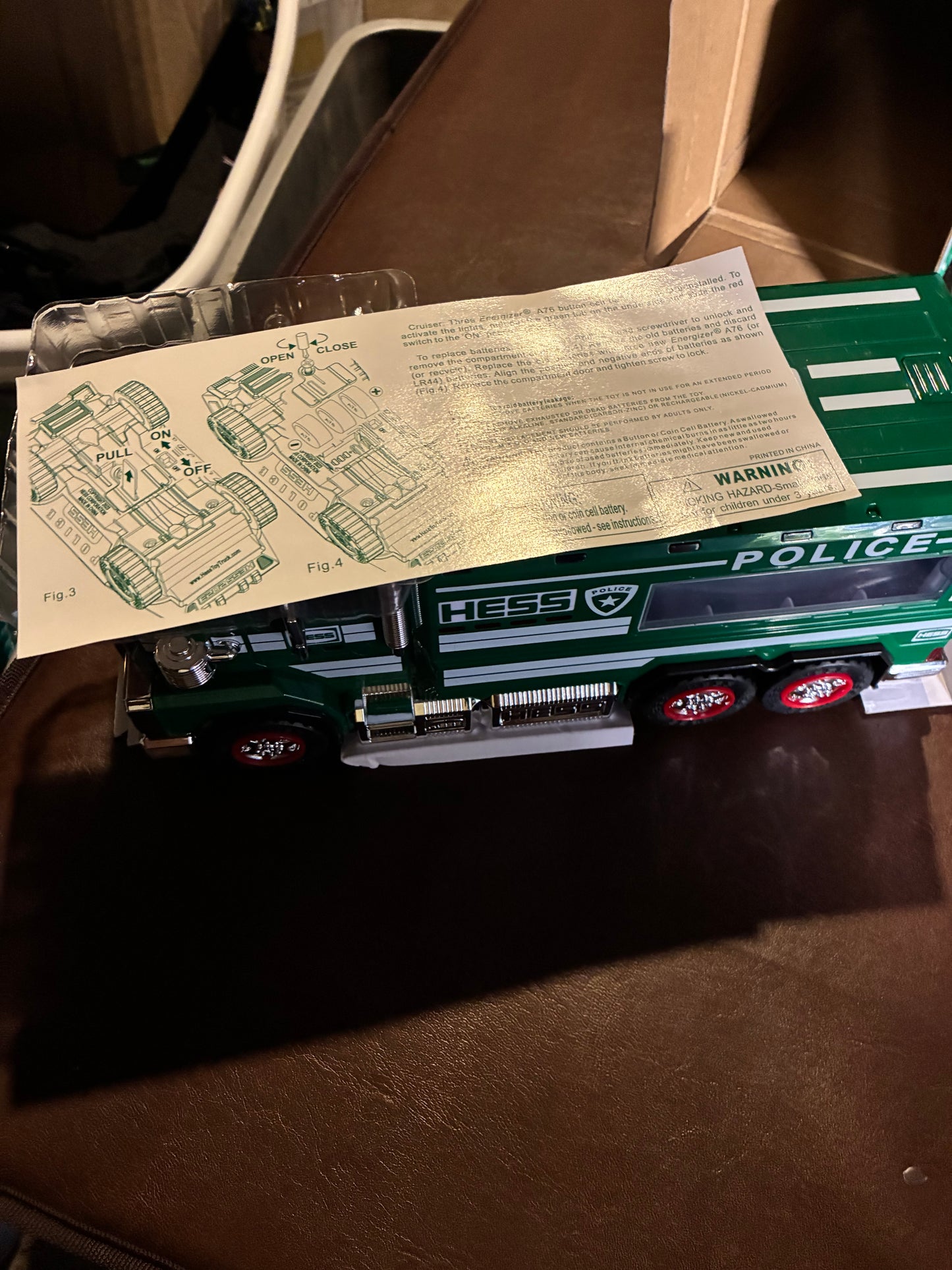 Hess Police Truck Collectible